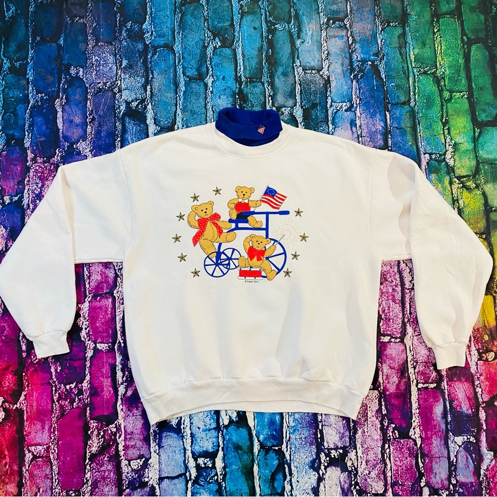 Vintage 80-90s Gopher Sport turtleneck sweatshirt size XL